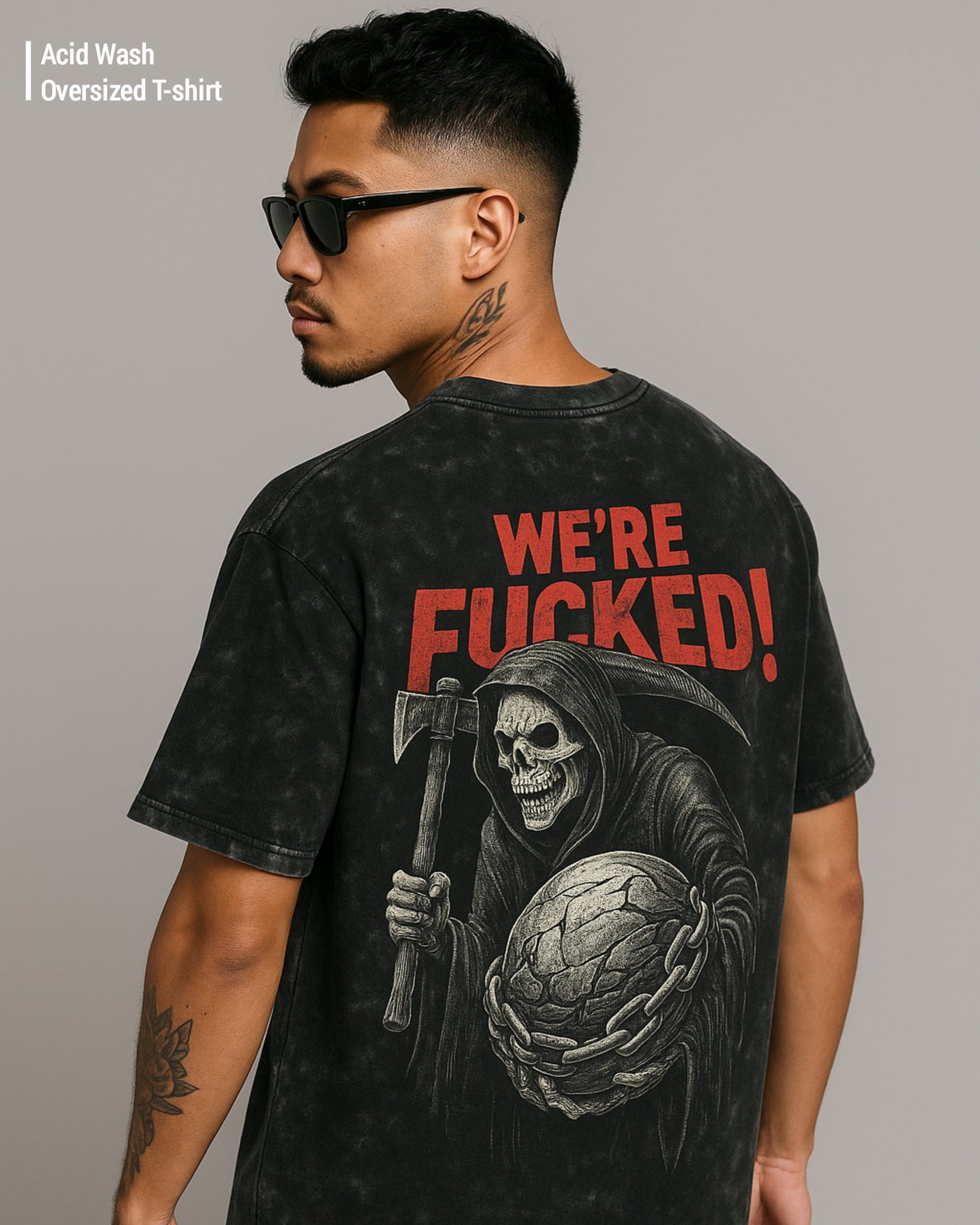 We Fucked Acid Oversized T-shirt