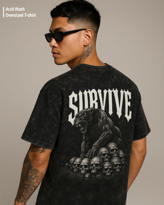 Panther Acid Oversized T-shirt