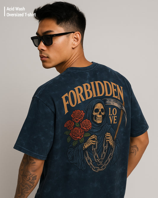 Death Acid Oversized T-shirt