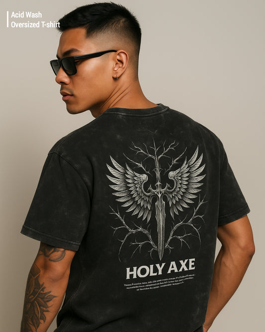 Holy Axe Acid Oversized T-shirt